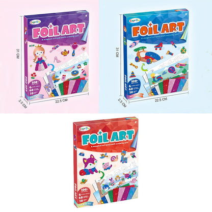 ⏳Time-limited Special⏰Children's Creative Fun Foil Art Set