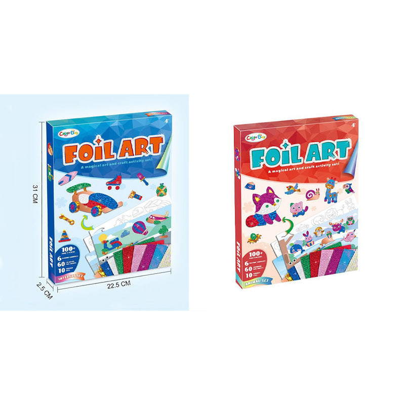 ⏳Time-limited Special⏰Children's Creative Fun Foil Art Set