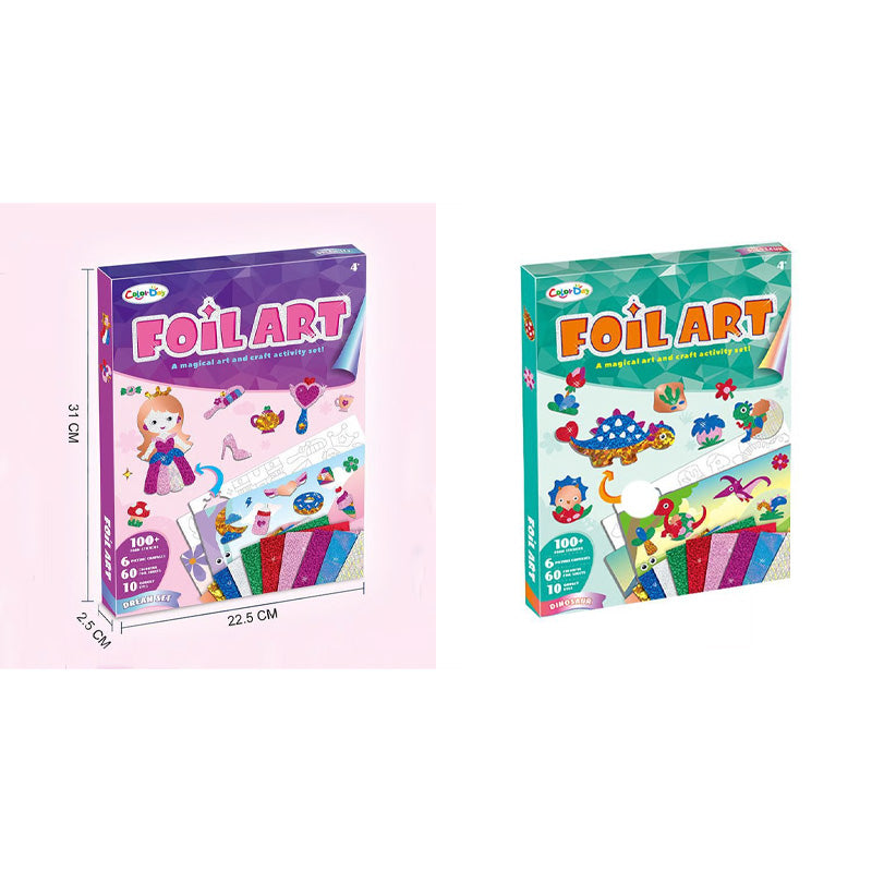 ⏳Time-limited Special⏰Children's Creative Fun Foil Art Set