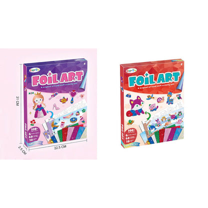 ⏳Time-limited Special⏰Children's Creative Fun Foil Art Set