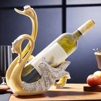 ⏳Time-limited Special⏰Swan Wine Bottle Holder Rack