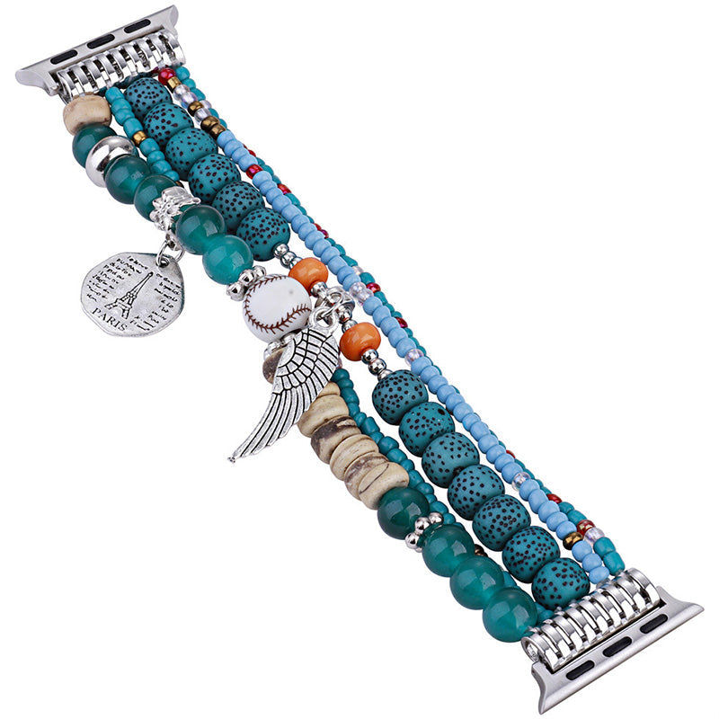 ⌚Boho Watch Strap With Wing Embellishment