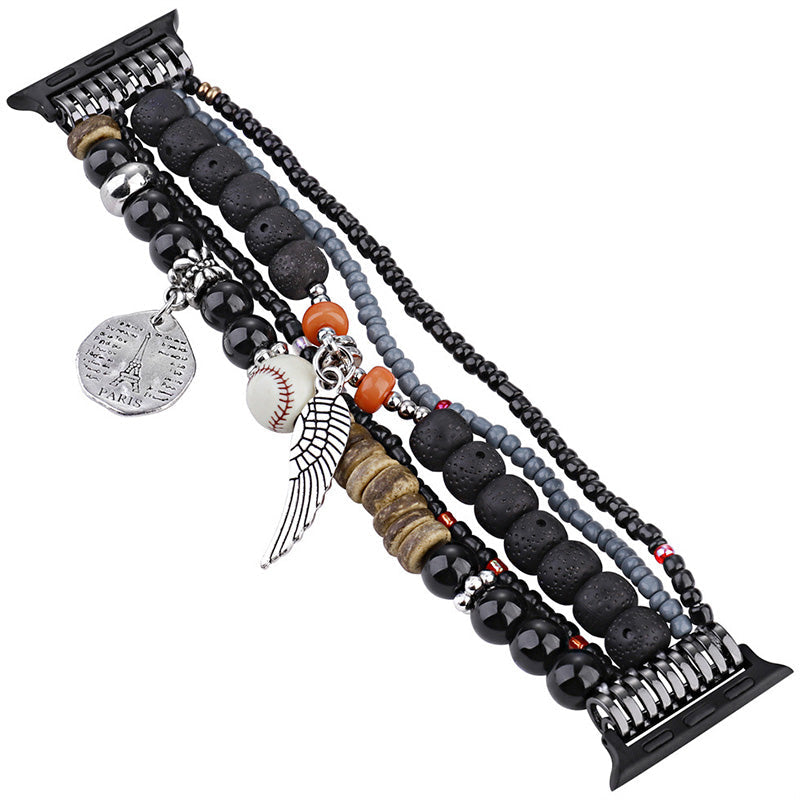 ⌚Boho Watch Strap With Wing Embellishment