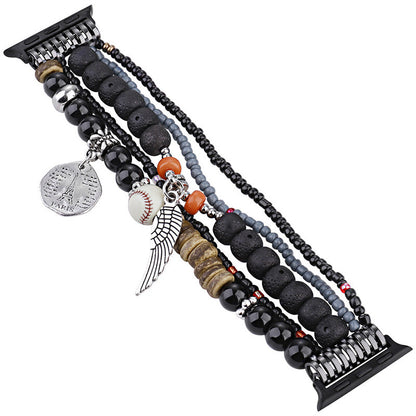 ⌚Boho Watch Strap With Wing Embellishment