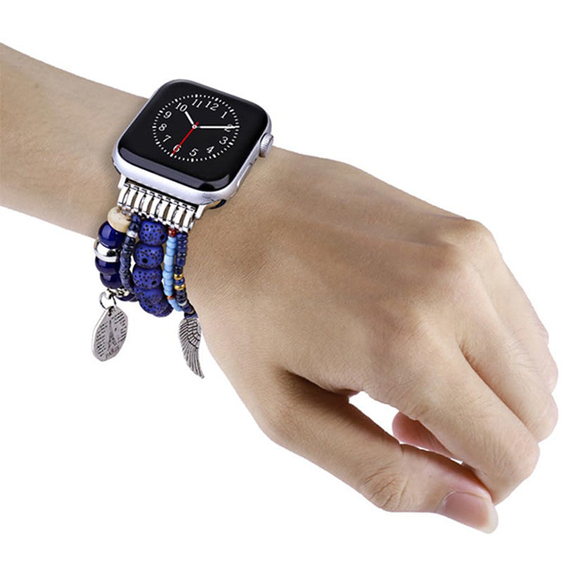 ⌚Boho Watch Strap With Wing Embellishment