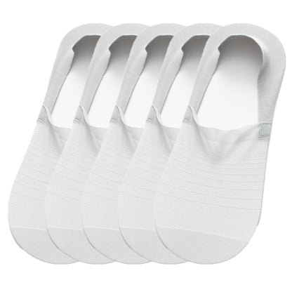 5/10 Pairs Ice Silk No-Show Socks Set（50% OFF)
