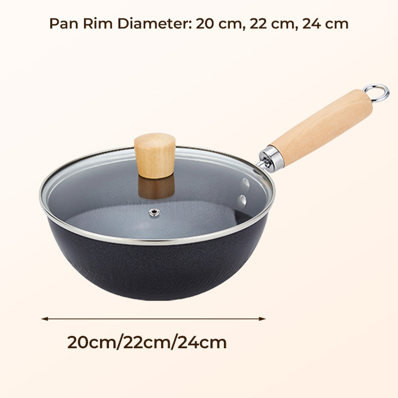 ⏳Time-limited Special⏰Fish Scale Pattern Flat Bottom Non-Stick Pan