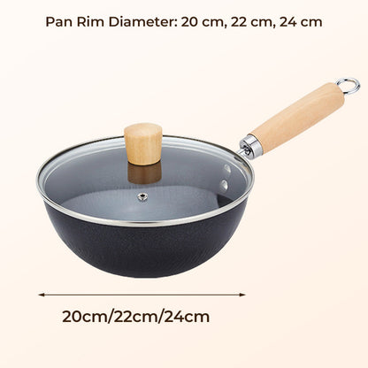 ⏳Time-limited Special⏰Fish Scale Pattern Flat Bottom Non-Stick Pan
