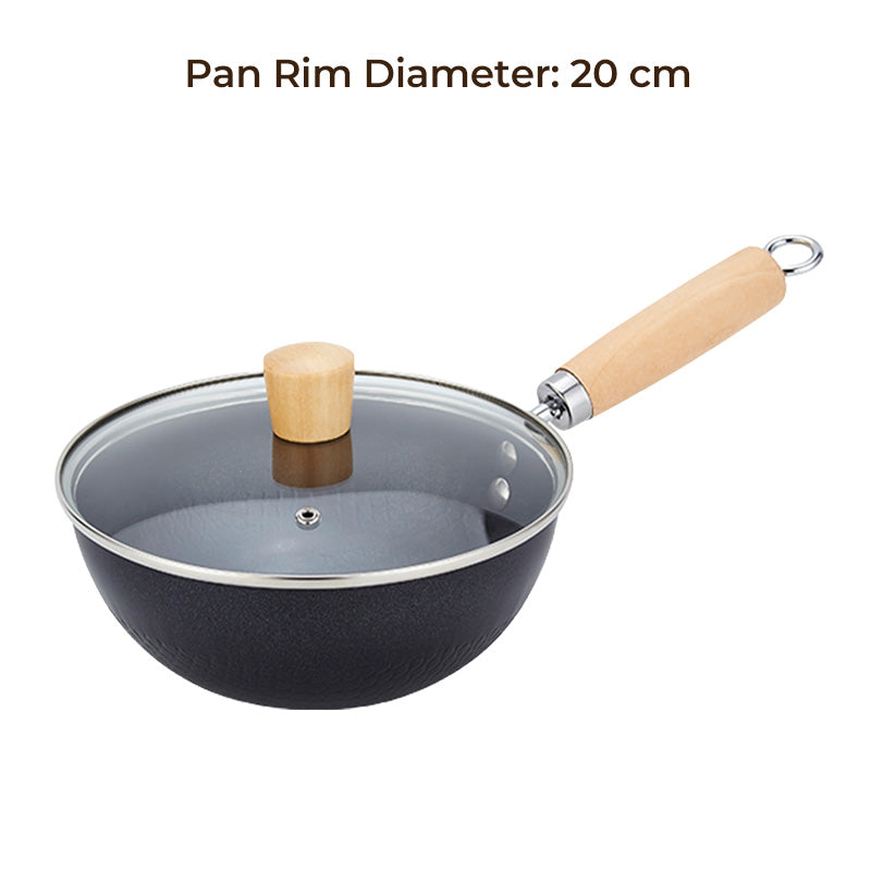 ⏳Time-limited Special⏰Fish Scale Pattern Flat Bottom Non-Stick Pan