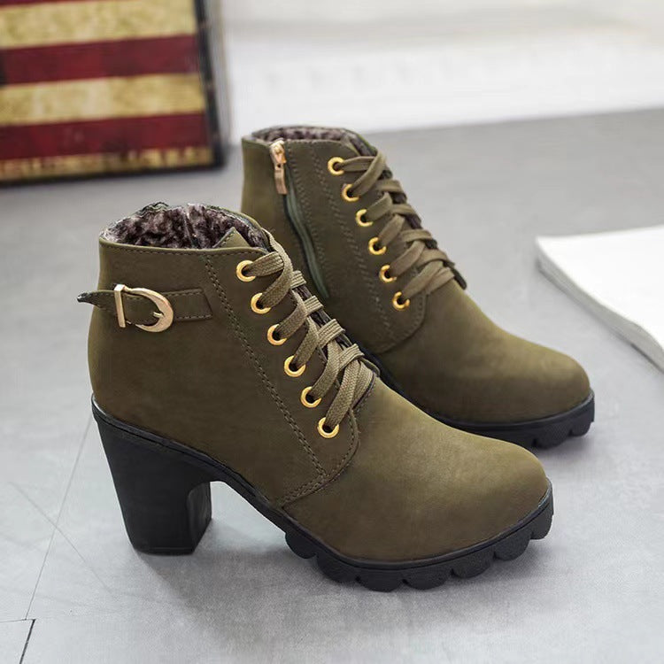⏳Time-limited Special⏰ Women's Sole Chunky Heel Boots👠