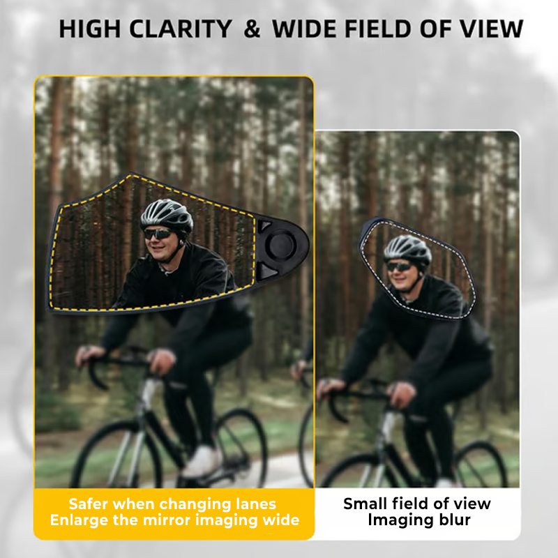 ⏳Limited-time 50% off⏰360° Adjustable Handlebar Bike Mirror🚵‍♂️