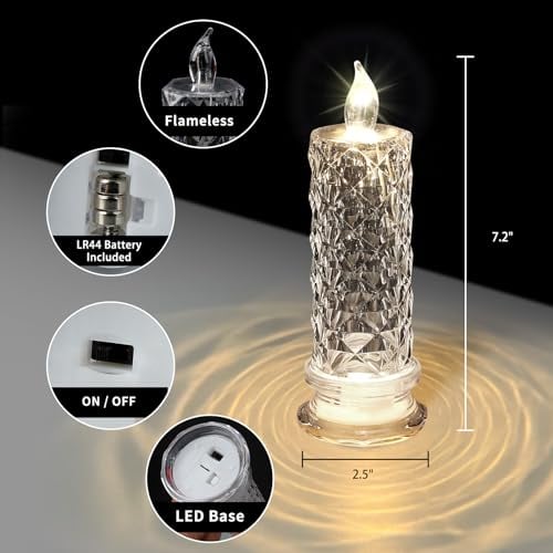 🔥 LAST DAY PROMOTION ⏰Flameless LED Candles—— 50% Off! While Stocks Last!⏳