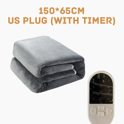 ⏳Limited-time 50% off⏰Ultra-Cozy Electric Heated Blanket with Timer🔥❄️