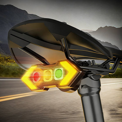 ⏳Limited-time 50% off⏰Wireless Bicycle Turn Signal Taillight Kit🚥