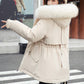 ⏳Limited-time 50% off⏰Woman’s Winter Loose Hooded Synthetic Fleece Thickened Parka Coat🧥