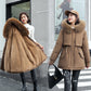 ⏳Limited-time 50% off⏰Woman’s Winter Loose Hooded Synthetic Fleece Thickened Parka Coat🧥