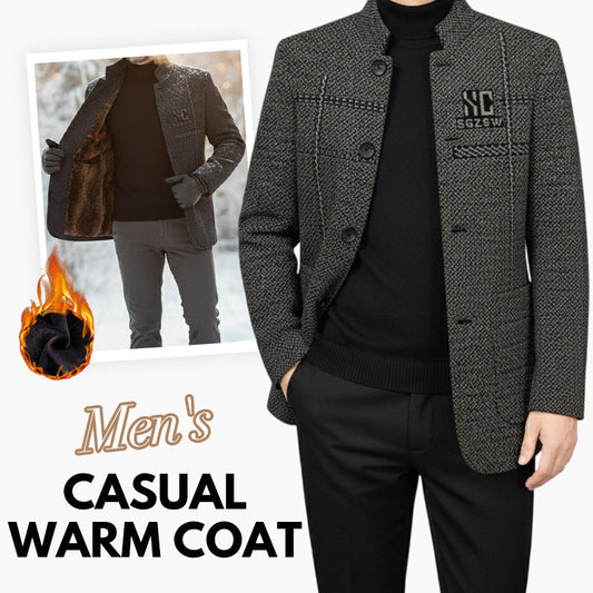 ⏳Limited-time 50% off⏰Men's Casual Warm Coat🧥
