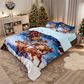 ⏳Limited-time 50% off⏰Festive Christmas 3-Piece Duvet Cover Set🛏️❤️