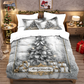 ⏳Limited-time 50% off⏰Festive Christmas 3-Piece Duvet Cover Set🛏️❤️