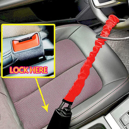 ⏳Limited-time 50% off⏰Car Steer Wheel Lock Rope🚗🔐