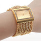 ⏳Limited-time 50% off⏰Ladies Rhinestone Quartz Square Watch⌚