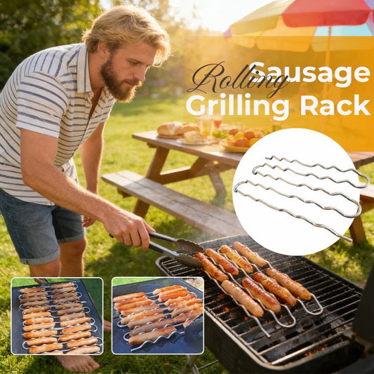 ⏳Limited-time 50% off⏰Stainless Steel Sausage Holder & Roller🌭