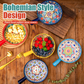 ⏳Limited-time 50% off⏰Bohemian Ceramic Soup Bowl with Handle🥣