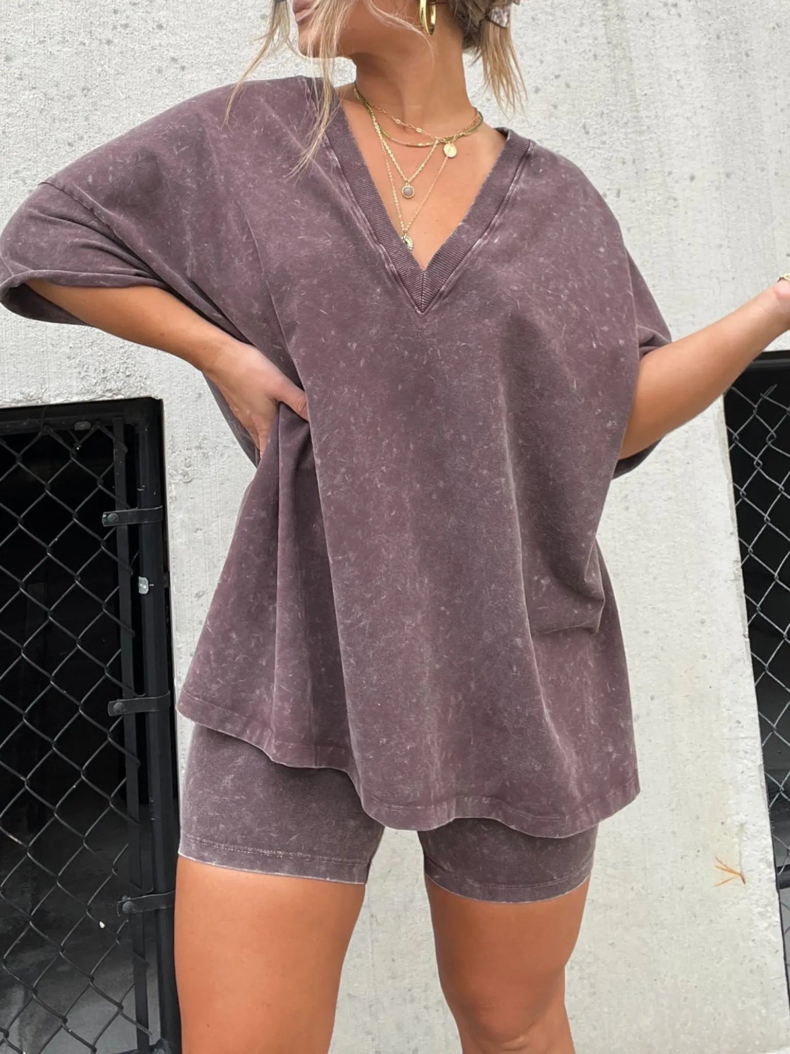 🎉New Product Launch💐– Women's Summer Washed Set（40%OFF🔥） spiyle