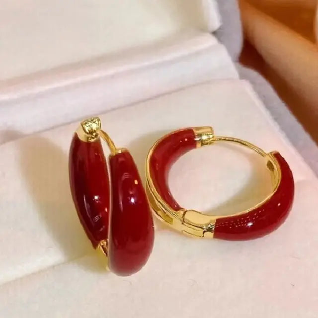 Elegant And Fashionable Hoop Earrings jolieaprile11