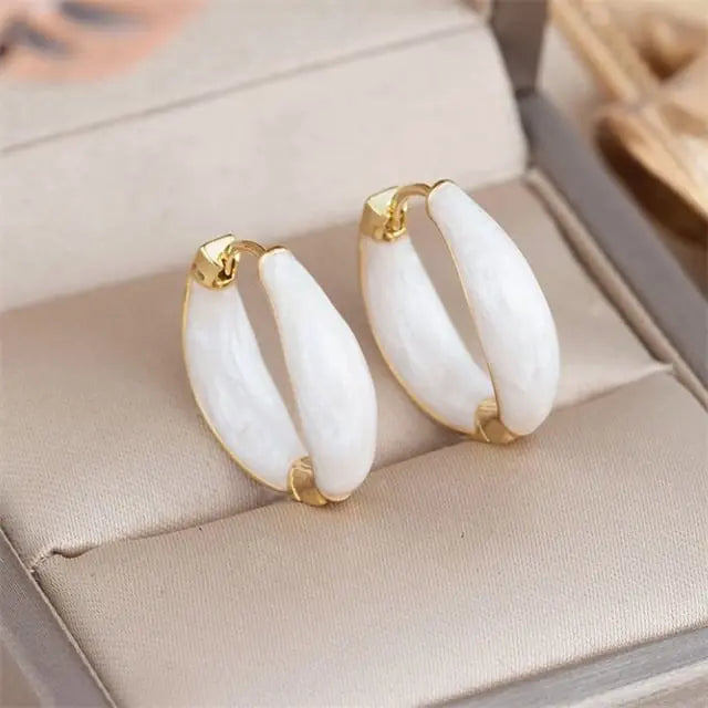 Elegant And Fashionable Hoop Earrings jolieaprile11