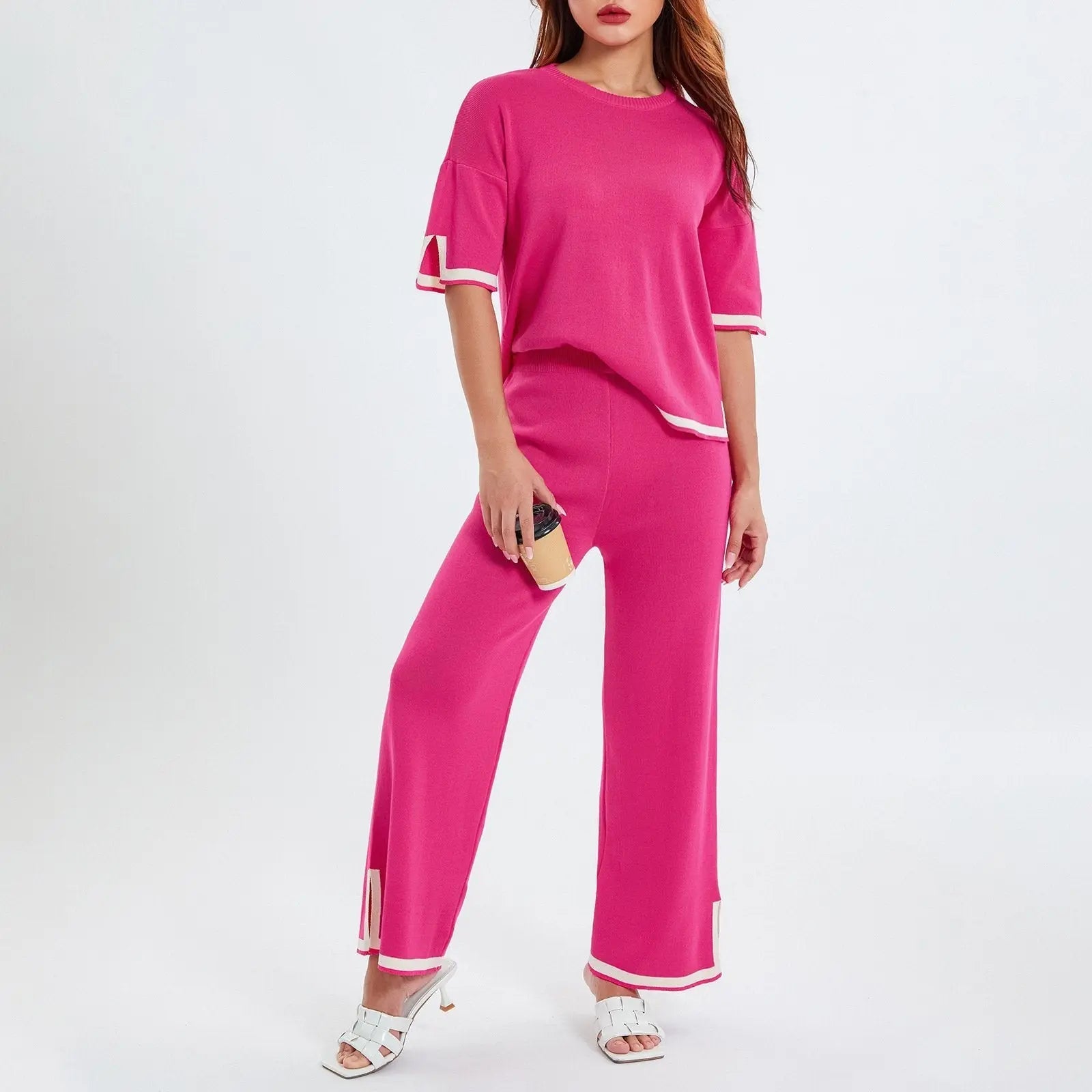 🎉New Product Launch💐– Classy Elastic Knit Lounge Set（50% OFF🔥） spiyle