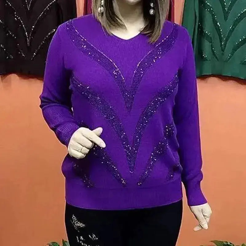 🔥HOT SALE 26.99🔥Women's V-Neckline Casual Clothing With Long Sleeves(46%OFF) spiyle