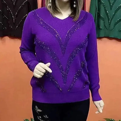 🔥HOT SALE 26.99🔥Women's V-Neckline Casual Clothing With Long Sleeves(46%OFF) spiyle