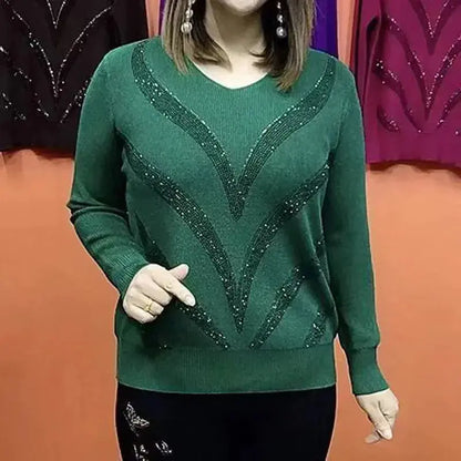 🔥HOT SALE 26.99🔥Women's V-Neckline Casual Clothing With Long Sleeves(46%OFF) spiyle