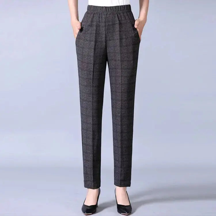 Women’s Stylish Plush Straight-leg Pants（50% OFF） spiyle