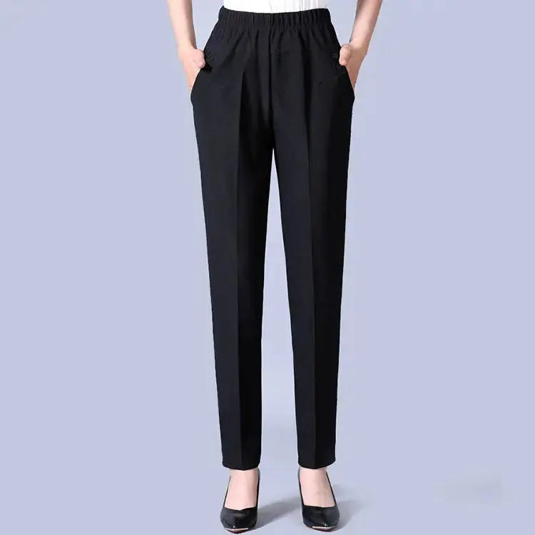 Women’s Stylish Plush Straight-leg Pants（50% OFF） spiyle