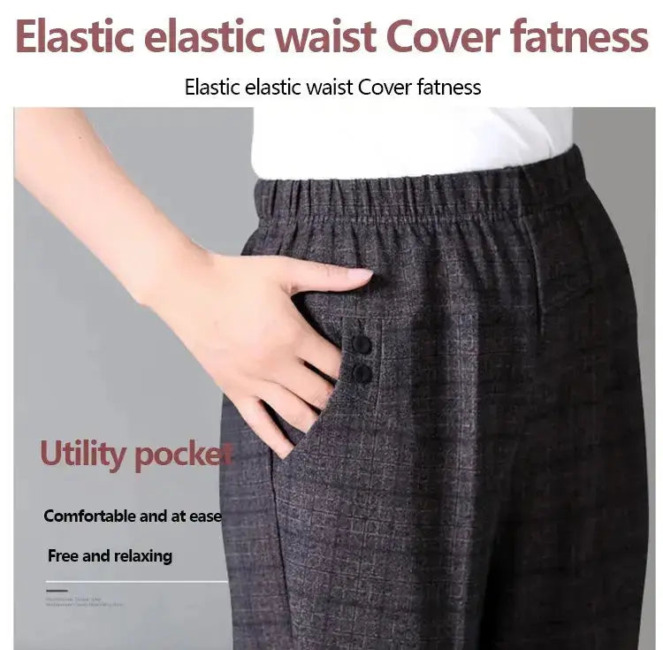 Women’s Stylish Plush Straight-leg Pants（50% OFF） spiyle