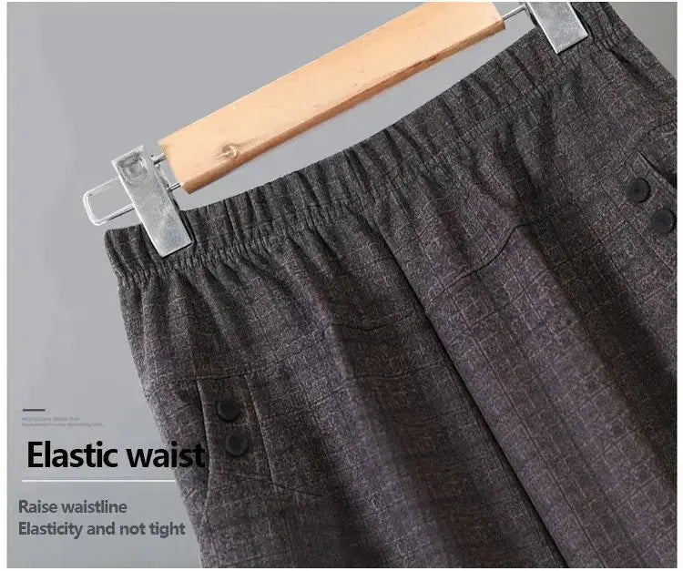 Women’s Stylish Plush Straight-leg Pants（50% OFF） spiyle