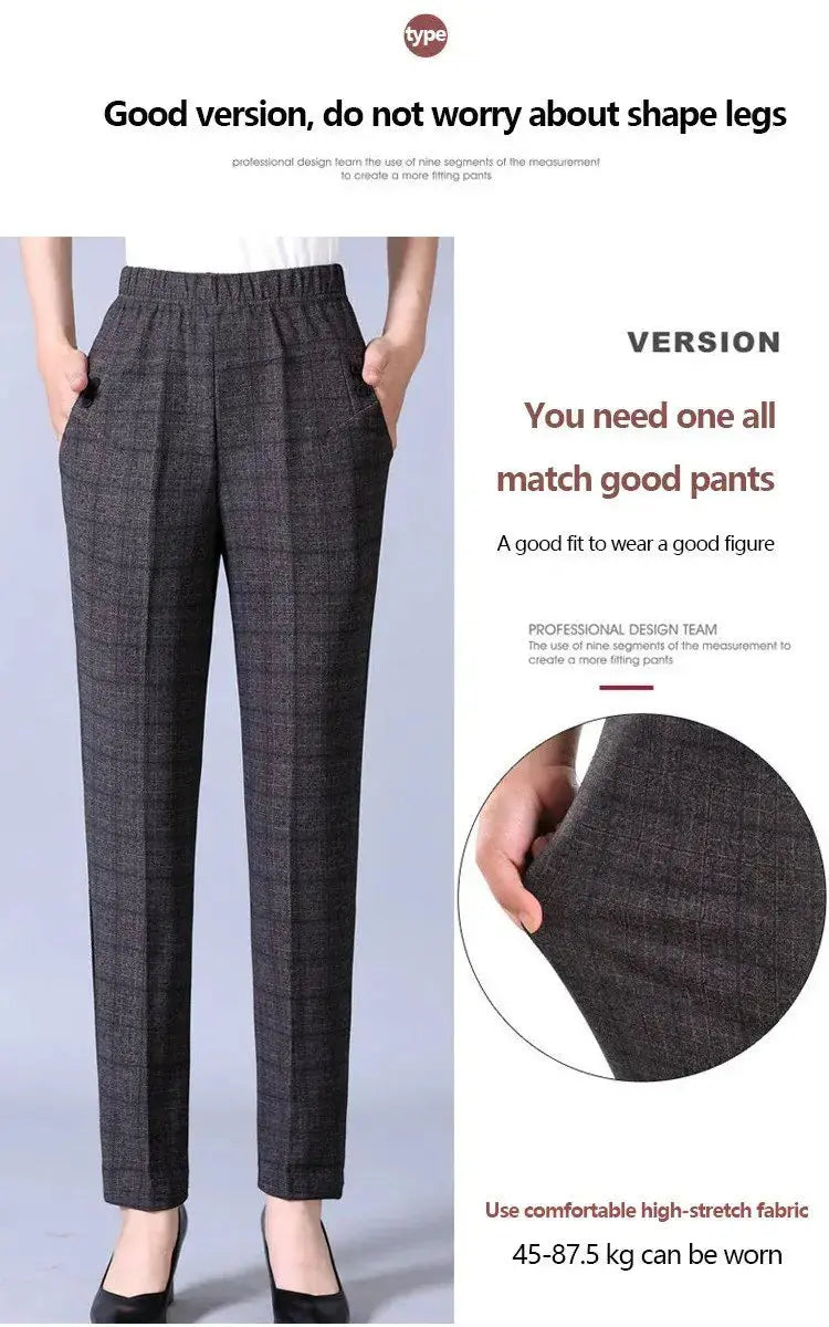 Women’s Stylish Plush Straight-leg Pants（50% OFF） spiyle
