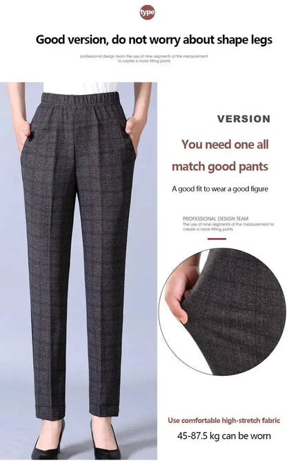 Women’s Stylish Plush Straight-leg Pants（50% OFF） spiyle