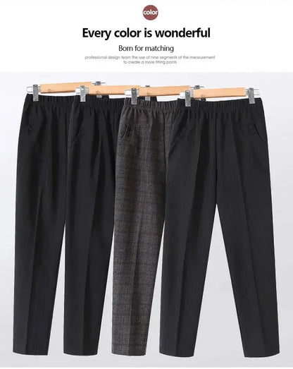 Women’s Stylish Plush Straight-leg Pants（50% OFF） spiyle