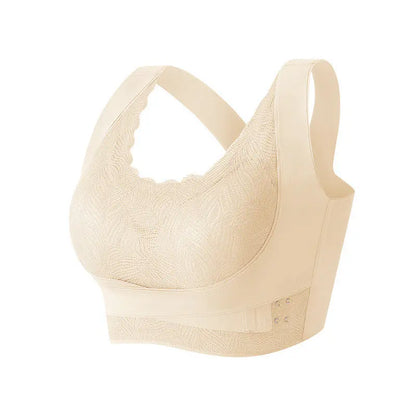 🔥Comfy Bra Front Cross Side Buckle Lace Bras🔥 spiyle