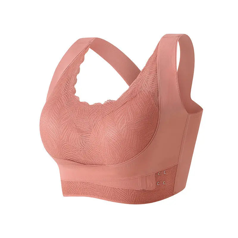 🔥Comfy Bra Front Cross Side Buckle Lace Bras🔥 spiyle