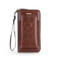 Men's Leather Zipper Wallet With Multi Card Holder aimtoyou