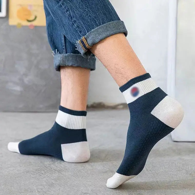 Men's Antibacterial Breathable Socks Set aiyoumoi