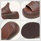 Women’s Breathable Hollow-Out Leather Slippers jolieaprile11