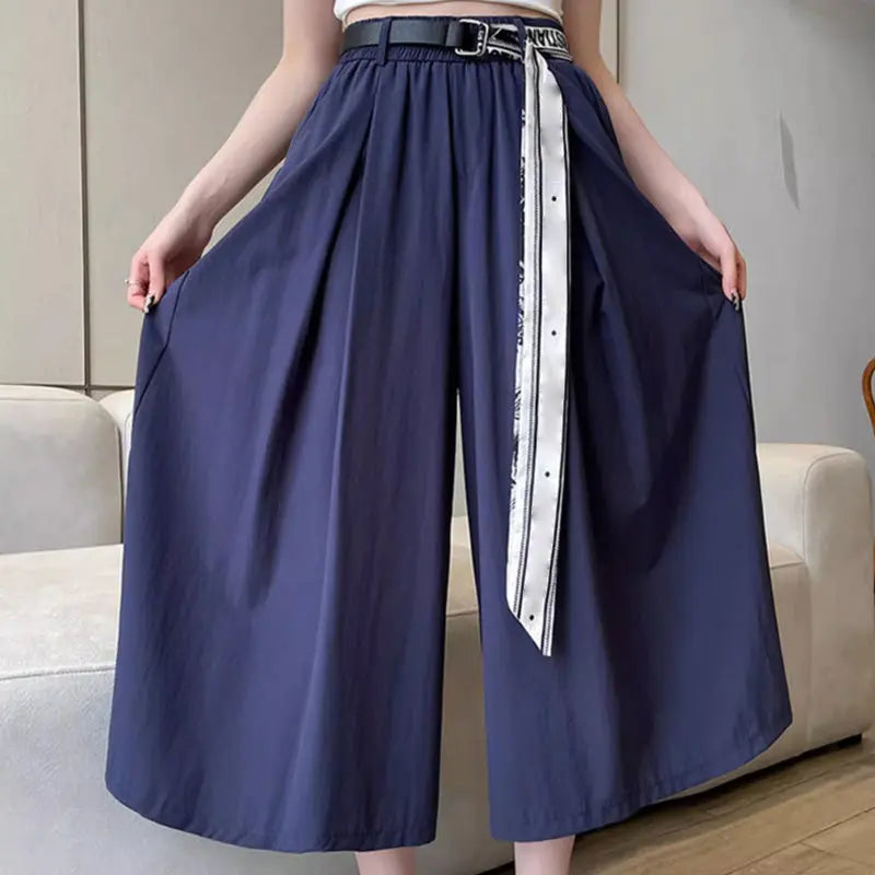 A-line Waistband Skirt Pants for Women jolieaprile11