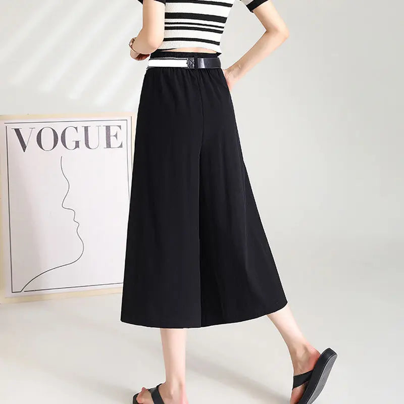 A-line Waistband Skirt Pants for Women jolieaprile11