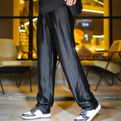 Men Luxury Glossy Casual Suits aiyoumoi