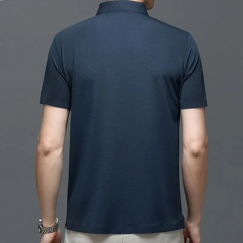 High Elastic Breathable Men's Short-sleeved T-shirt aimtoyou